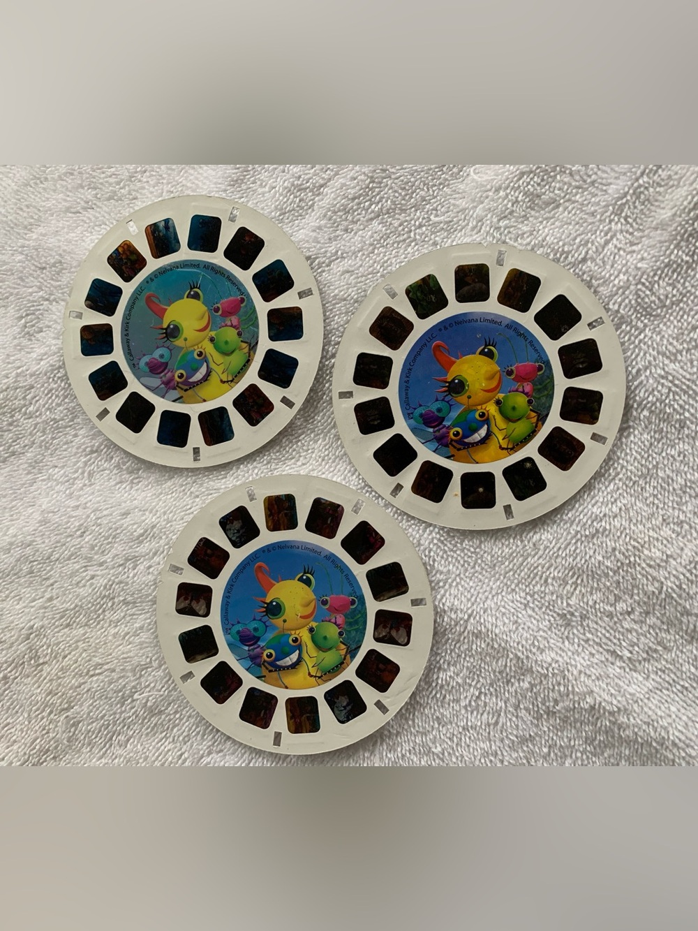 Miss Spider’s Sunny Patch Friends 3d View-Master 3 Reel Set